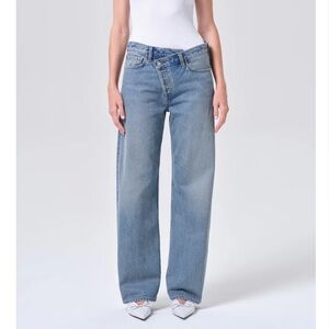 AGOLDE Arc Criss Cross Jeans